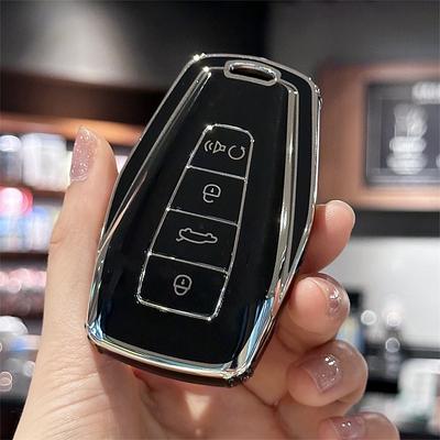 Capa para chave de carro para Geely Coolray X6 Geometry C Emgrand Global Kulrey Hawk GX7 Okavango Smart Remote Acessórios para carro