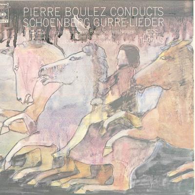 LP Record PIERRE BOULEZ, BBC SYMPHONY ORCHEST - Schoenberg: Gurre-lieder SOCO112113 CBS SONY 1975 Japan Classical Used