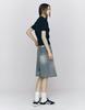 GIORDANO Denim Midi Skirt 165540 [2 Colors]