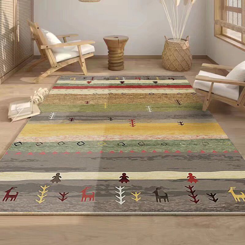 Etnický Severský Retro Bohémský Koberec Obývací Pokoj Konferenční Stolek Pohovka Ložnice Noční Stolek Domácí Koberec