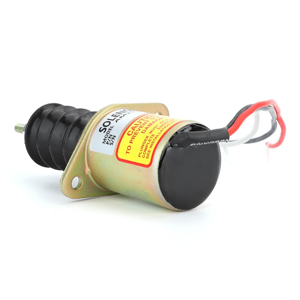 12V Ocelové pouzdro Dieselový motor Vypínací Stop Solenoidový ventil Náhradní sada AM124379