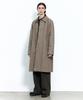 Insilence Washed Soutien Coat Ash Brown