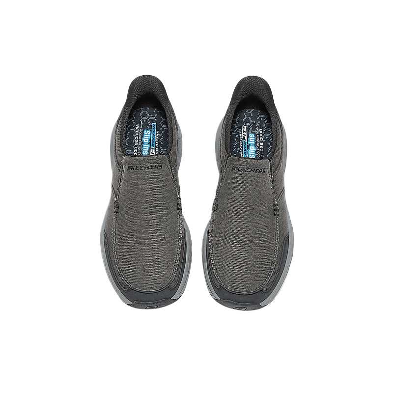 Skechers Scarpe casual comode da uomo USA Scarpe da uomo 205803-BLK