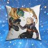 B-Bakudeku Hero Anime A-Academia Laser Pillow for Sofa Seat Chair Decorative/Modern Home Decor Print Throw Cushion