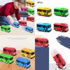 High-quality Mini Bus In Nine Colors With Working Doors Educational Toy Set