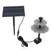 Outdoor Solar Powered Water Pump Kit 4W Watering Pond Pump for Bird Bath Garden Backyard Pool Fish