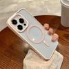 New Black Transparent Magsafe Magnetic Case For iPhone 17 16 15 14 13 12 11 Pro Max  Plus Mini Wireless Charging Acrylic Hard Protect Cover