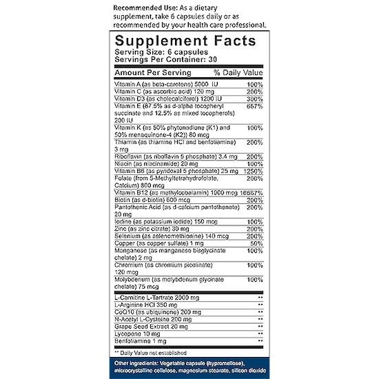 Fairhaven Health- FH Pro for Men, Clinical Grade Fertility Supplement, 180 Capsules.