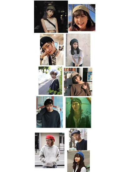 KANGOL Unisex Summer Mesh Beret - Hyuna Style Windproof Flat Cap