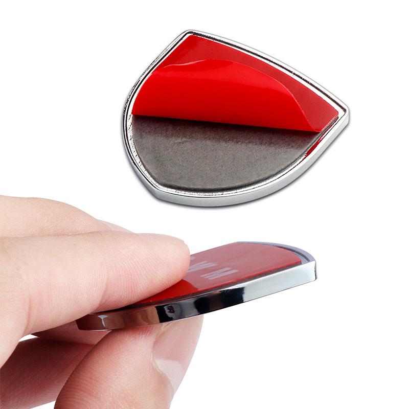 1Pcs Metal Auto Door Shield Emblem Car Body Badge 3D Sticker For KIA Sportage Ceed Rio 3 4 k2 k3 k4 k5 k6 K7 K8 Picanto Sorento Optima