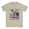 Funny Pibble Dog Meme Brainrot Wash My Belly TShirt Beach Cotton TShirt Adult Trendy Design T Shirt Short Sleeve Basic Clothes