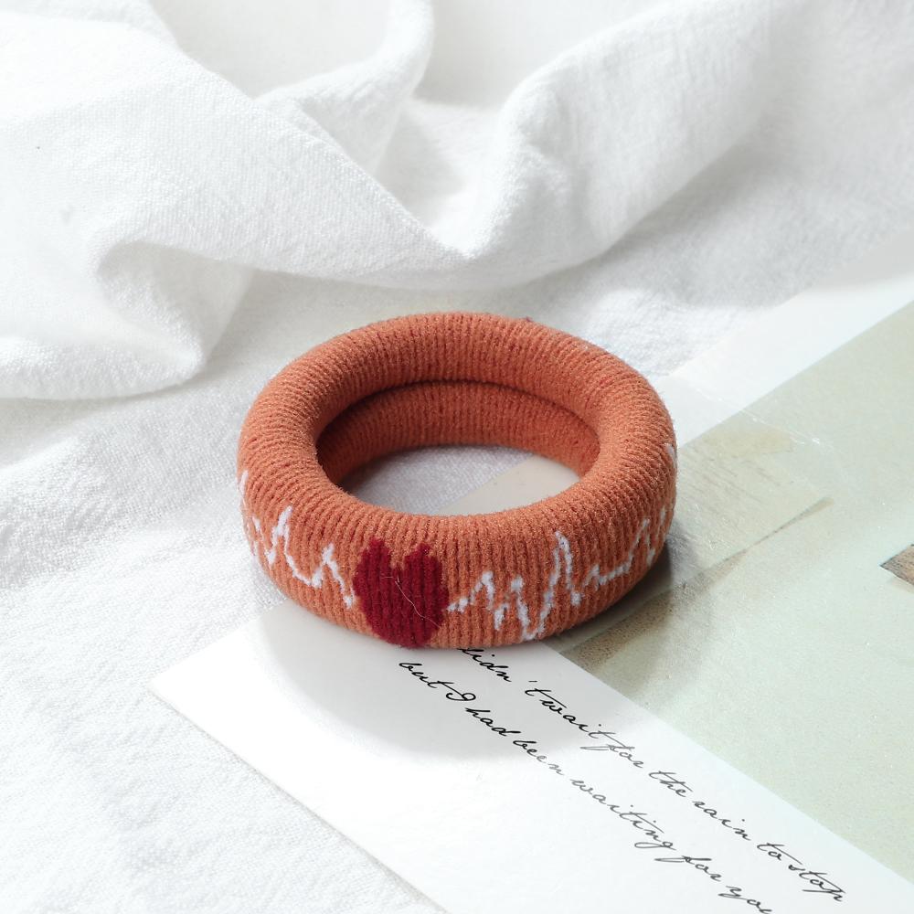 5PCS/Set Cute Colorful Thick Hair Bands Daisy Elastic Girls Rubber Band Headwear Hair Accessories Scrunchies Women Holder Gifts