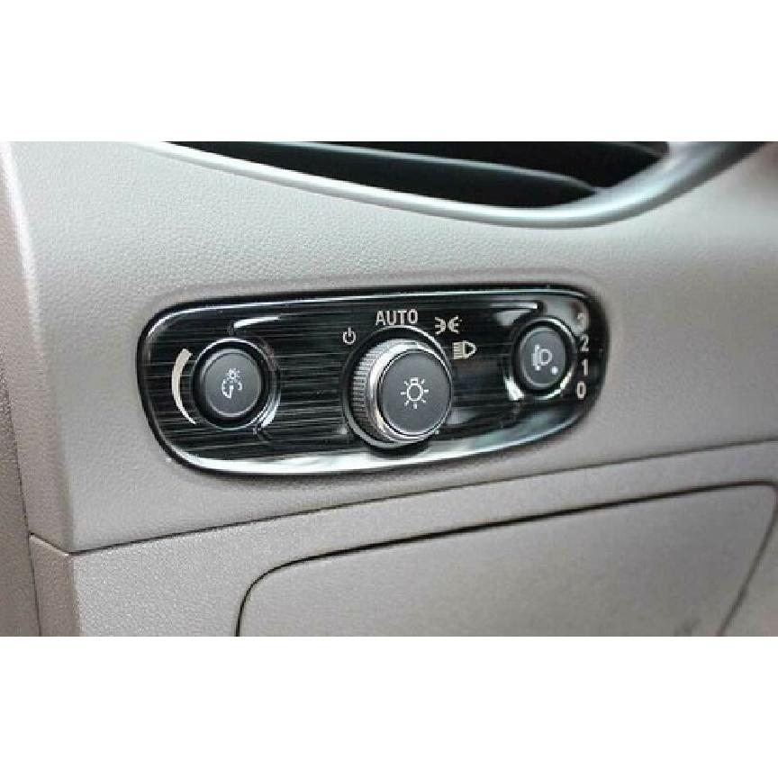 Headlight Lamp Switch Panel Button For Chevrolet Malibu 2016-2021 Black Titanium