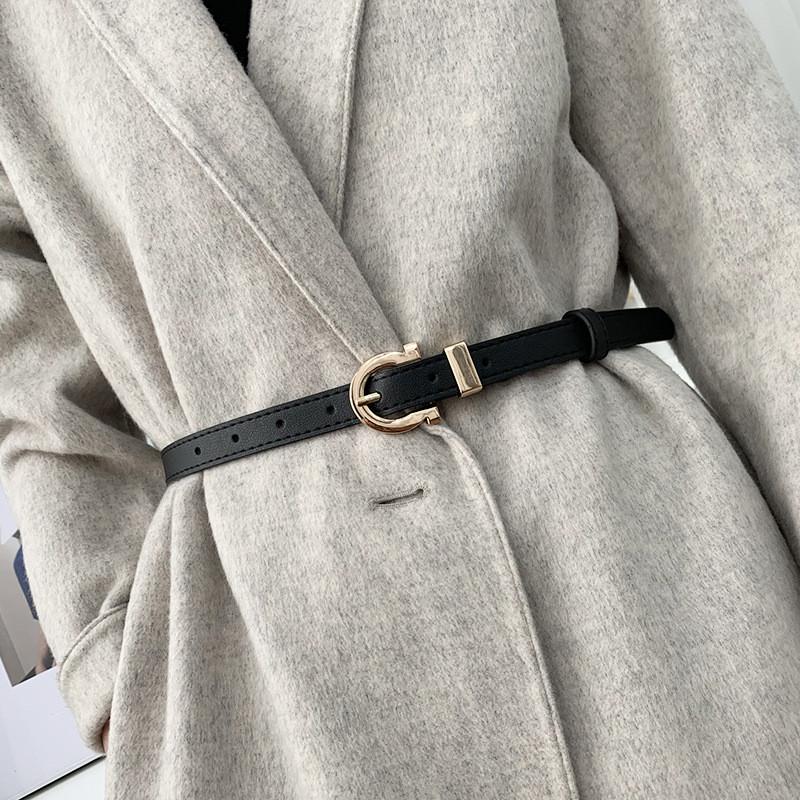 Stylish Women's Belt With Minimalist Pin Buckle Perfect For Dresses And Jeans