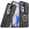 Funda For Vivo V40 Pro 5G Case Magnetic Metal Ring Stand Armor Cases For Vivo S19 Pro V 40 VivoV40 Pro V40Pro Lens Protect Cover