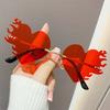 UV400 Protection Flame Love Sun Glasses Rimless Party Favor Eyewear  for Women & Men