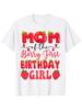 Mom of The Berry First Birthday Girl Strawberry Lover T-Shirt for Men Women, Easter Gifts, Mother'S Day Father'S Day Gif