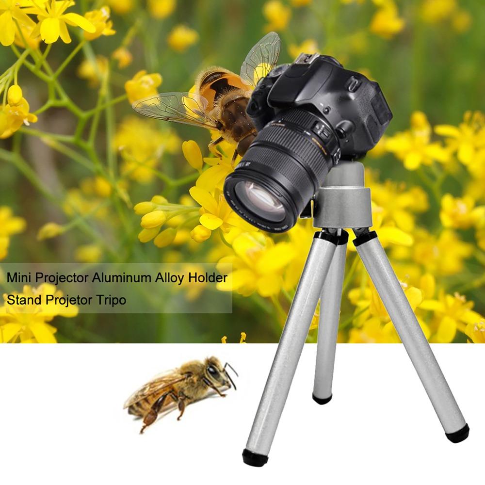 Silver Flexible Tripod Stand Flexible Projector Bracket Compact Projector Holder Stand Photography
