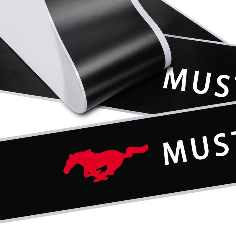 Nálepky na přední sklo auta Přední a zadní ozdobný emblém Pro Ford Mustang 2005 2006 2007 2008 2009 2016 2017 GT Kytara Eleanor Pickguard