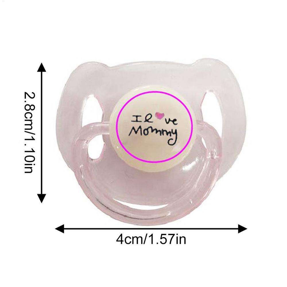 Magnetic Pacifiers For Baby Dolls Pretend Play Feeding Toy Cute Toy Reborn Baby Dolls Handmade DIY Nipples Dolls Accessories