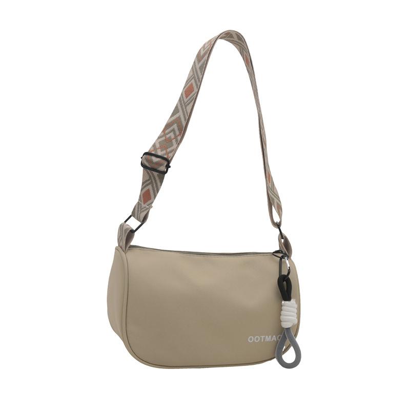 New Women's Bags  Fashionable and Versatile Dumpling Bags  Casual Sports Broadband Crossbody Bags  Lightweight and Simple Shoulder Bags