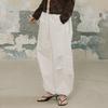 EDENIK String Balloon Pants_White