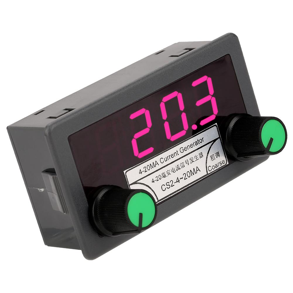 4-20mA Digital Current Analog  Generator Coarse/Fine Tuning Constant Current Output