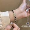 Bamboo Beads Braided Rope Bracelet Chinese Style Bamboo Beaded Bracelet Fashion Antique Bracelet