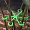 4/32pcs Plastic Plant Fixed Clamp Home Garden Flower Branch Stem Fixing Pot Holder Fixing Rack Climbing Support Cages Clips