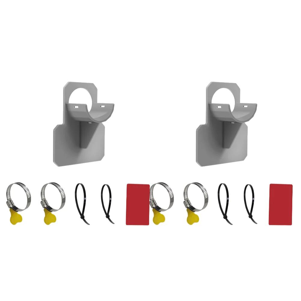 2 BUC Suport Fixare Țeavă Piscină pentru Piscină Supraterană Intex Furtun 30-38mm Ieșire Montură Suport cu Colier de Cablu