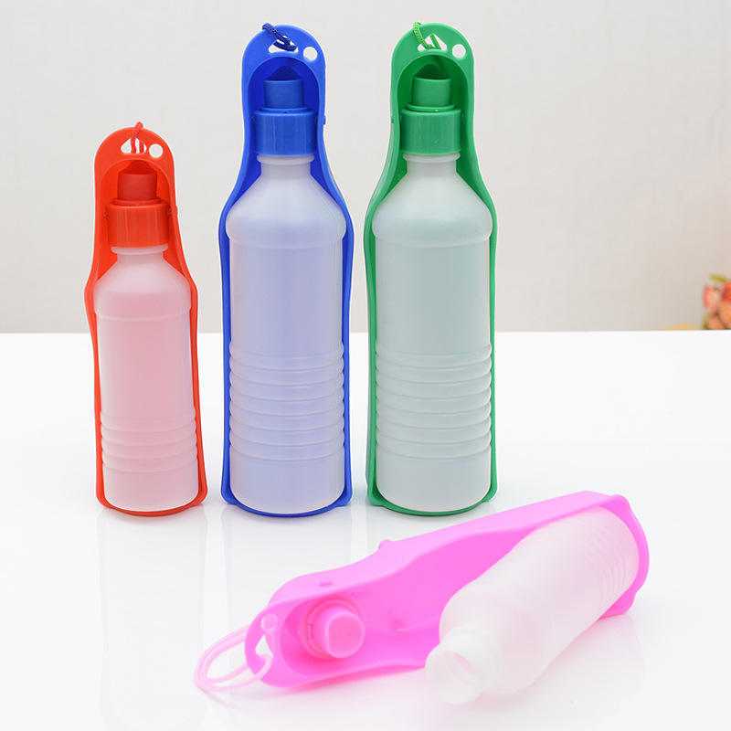 

Portable Dog Water Bottle 350/550 Ml Outdoor Walking Drinking Cup Pet Supplies for Small Medium Large Dogs and Cats 250ml синий