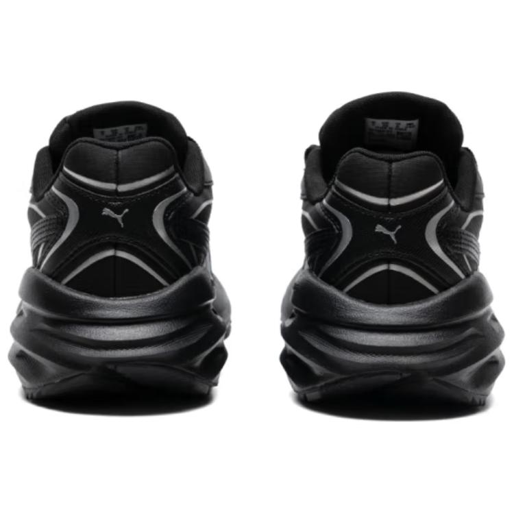 Puma Hypnotic Series LS Abrupt Fashion Comfortable Low-Top Lifestyle Casual Shoes Unisex Sneaker Black Silver 397668-07