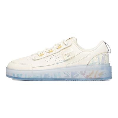 Stash Jelly Shoes Transparent Sole Versatile Sports Casual Non-Slip Wear-Resistant Low-Top Skate Shoes Women Sneaker White Purple 922228030-1
