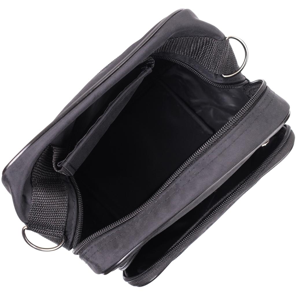 Herreveske med komfortabelt håndtak laget av høykvalitets polyester FABRA Bag 22579 Sort