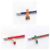 Erasable Pen Set Christmas Theme Pen Santa Reindeer Elf Design Smooth Writing Pens Stationery Supplies for Students Teachers