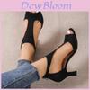 Roman Sandals For Women With Open Toe And Back Zipper Summer Footwear