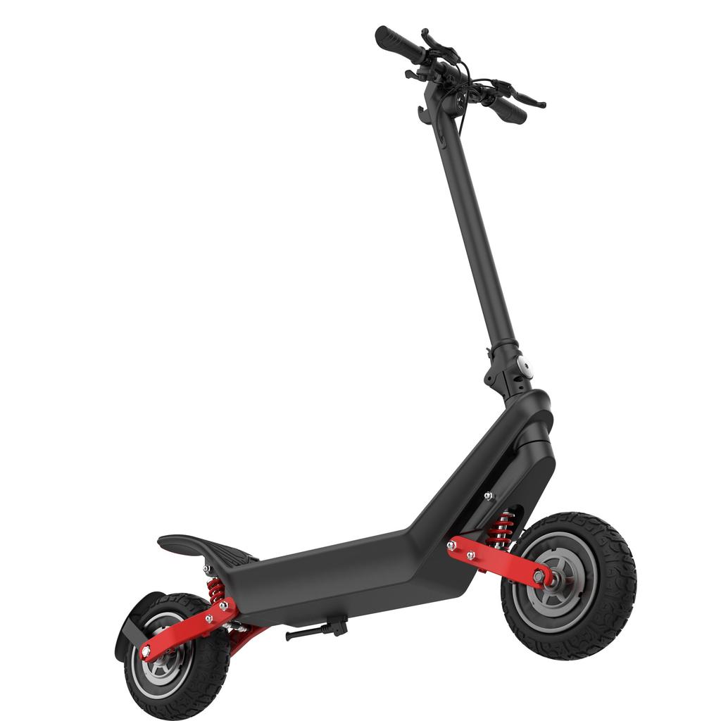 Alnsoor X10 Mountian All-Terrain Folding EScooter For Adult 48V/18.2Ah Battery 1000W Dual Motor 11 Inch Tires City Outdoor Electic Bicycle