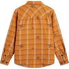 Li-Ning Anti-Five Series Full Print Checkered Single-Breasted Short Cotton Jacket Men Jacket Sand-Orange AJMU127-2