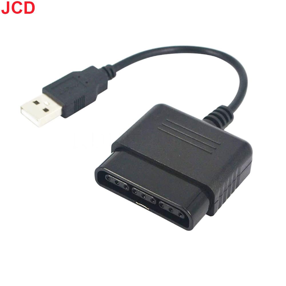 

JCD 1PC USB Adapter For PS2 to PS3 PC Video Converter For Gaming Controller High Quality Durable Game Accessories чорний