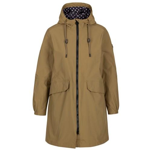 TRESPASS Jaqueta impermeável feminina/senhora Saltom Longline