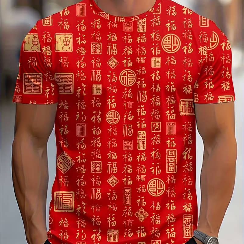 

Men s Spring and Summer Casual T-Shirts 8XL