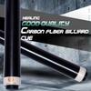 OKHEALING Karbonfaser Billard Queue Billardstöcke Karbonfaser Schaft Oberteil 12,9mm Spitze Uni-loc Verbindung 147cm/58Zoll Länge 19~20oz Gewicht Billard Queue