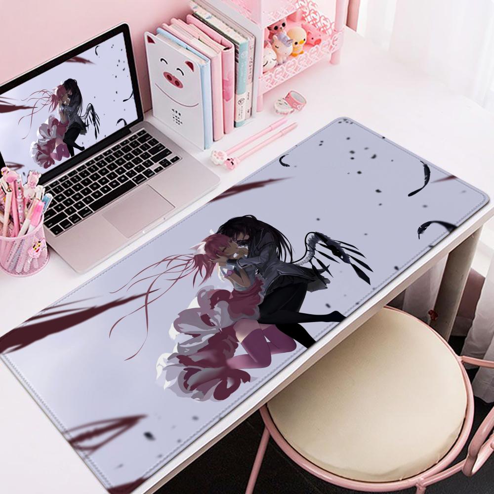 Puella Magi Madoka Magica Mouse Pad xCM Nonslip Gaming Mousepad Gamer ESports Mouse Mat Game Mechanical Keyboard XXL Desk