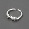 BFCLUB  Silver Color Open Ring for Women Leaf Retro Bird Trendy Jewelry Bijoux Birthday Anillos Gift