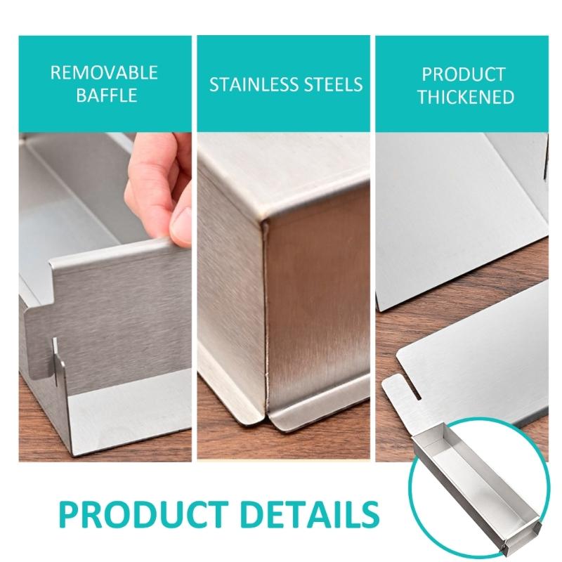 Stainless Steel Cake Mould for Professional Patisseries Metal Mousses Cake Mold Tiramisu Molds with Removable Bottom