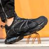 New Air Cushion Work Safety Shoes Men Anti-Smash Composite Toe Insulating Shoes Anti Puncture Work Sneakers Indestructible Shoes