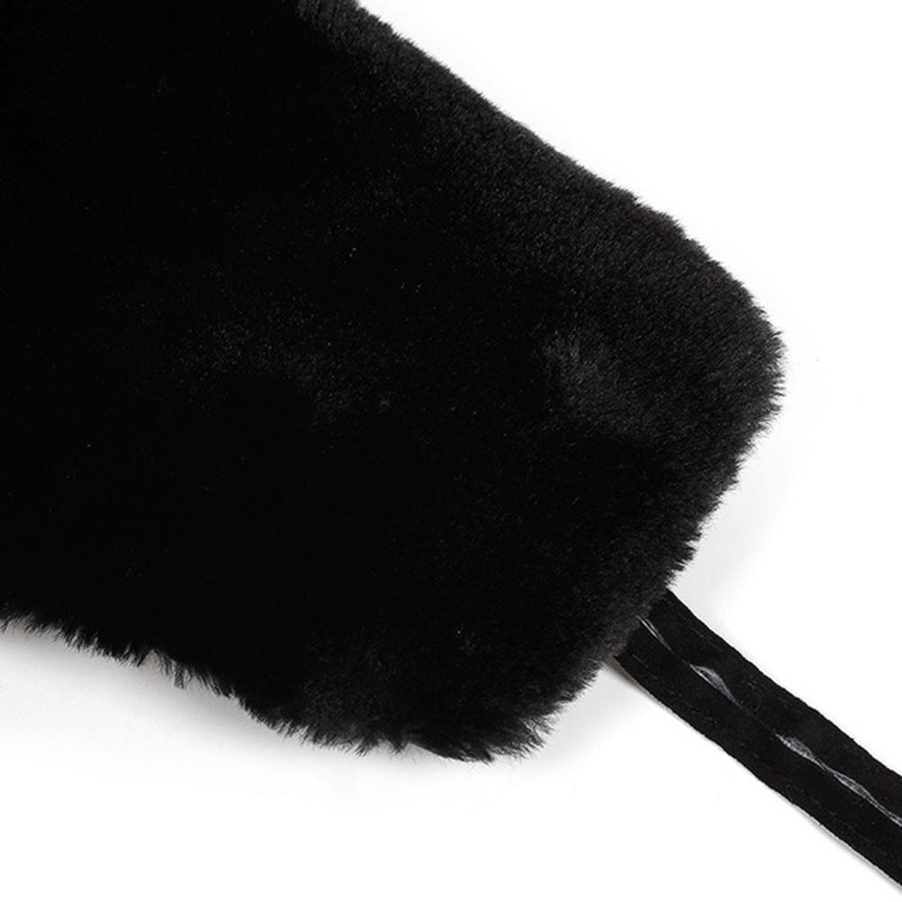 Russian Ushanka Badge Bomber Hat Pilot Hat Winter Hat with Earflaps Winter Warm Hat