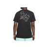 Air Jordan Sports Casual Running Training Short Sleeve T-Shirt Men Tops Black DC4829-010