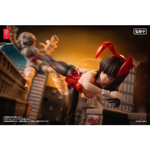 Snail Shell Fantasy JK Series JK-01 Bunny Girl Rena 1/12 Scale, Approximately 156mm, Pre-painted Action Figure Made of PVC, ABS, POM, and Magnets