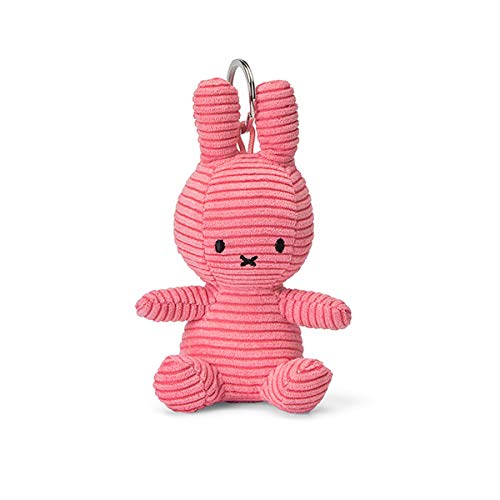 BON TON TOYS Corduroy Miffy Keychain 10cm Pink